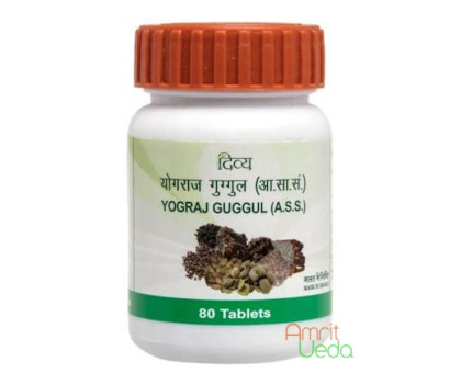 Yogaraj Guggul (Yograj Guggul) Patanjali, 80 tablets - 40 gram