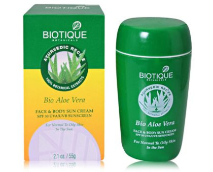 Bio Aloe Vera Cream Biotique, 50 克