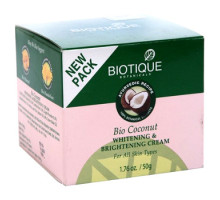 Bio Coconut whitening and Brightening cream, 50 毫升