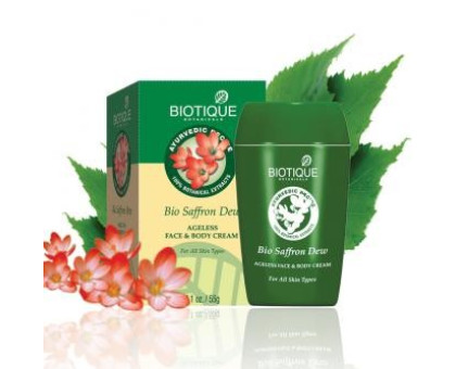 Bio Saffron Youth Dew cream Biotique, 50 克