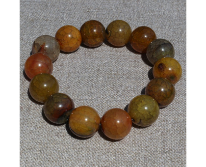 Bracelet from semiprecious stones model 6 