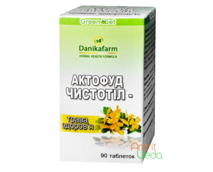 Aktofood-Celandine Danikafarm, 90 药片