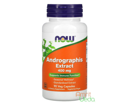 Andrographis 提取物 400 mg Now Foods, 90 胶囊