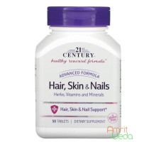 Hair, skin & nails Advanced formula, 50 药片