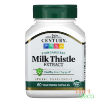 Milk Thistle 提取物, 60 胶囊