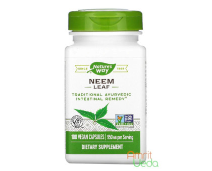 Neem Nature's Way, 100 胶囊