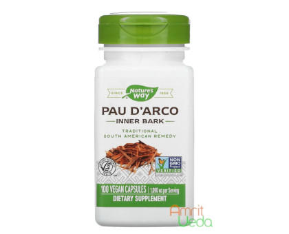 Pau D'Arco Nature's Way, 180 capsules