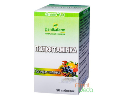 Polyfitaminka Danikafarm, 90 药片