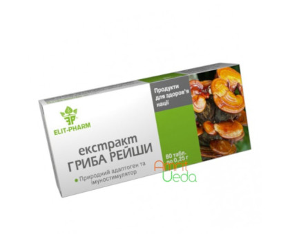 Reishi 提取物 Elit-Pharm, 80 药片