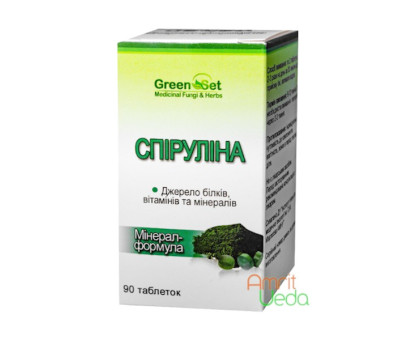 Spirulina Danikafarm, 90 药片