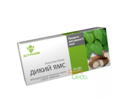 Wild Yam Elit-Pharm, 30 药片