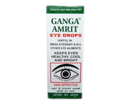 Eye drops Ganga Amrit B.C. Hasaram, 25 毫升