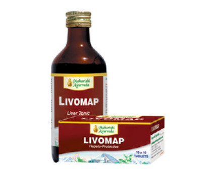 Livomap Maharishi Ayurveda, 100 药片