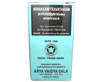 Manasamitra vatakam Kottakkal, 20 药片