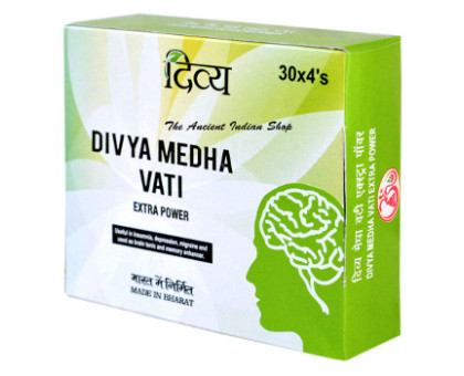 Divya Medha vati Patanjali, 120 药片