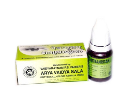 Netramritam Eye drops Kottakkal, 10 毫升