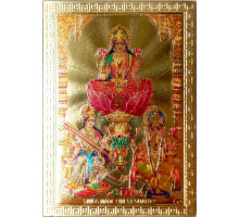 磁铁拉克希米萨拉斯瓦蒂和甘尼什 (Magnet Lakshmi Sarasvati and Ganesh)