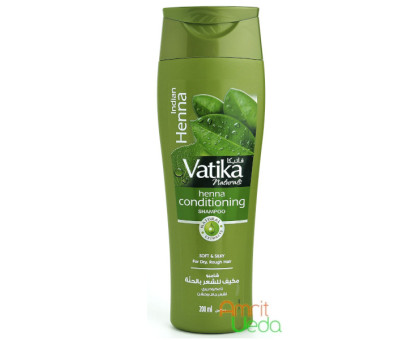 Shampoo Vatika Indian Henna for dry and rough hair Dabur, 200 毫升