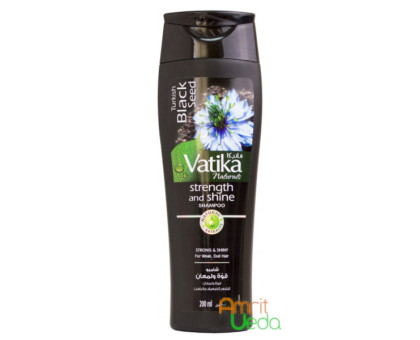 Shampoo Vatika Turkish Black seed Dabur, 200 毫升