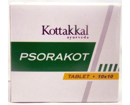 Psorakot Kottakkal, 2x10 药片 - 20 克