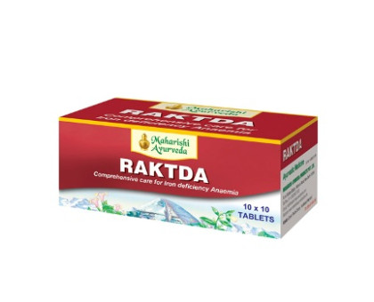 Raktda Maharishi Ayurveda, 100 药片