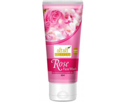 Rose face wash Sri Sri Tattva, 60 毫升