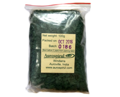 Spirulina crunches Aurospirul, 100 克