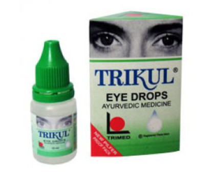 Eye drops Trikul Trimed ayurveda, 10 毫升