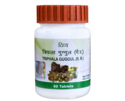 Triphala Guggul Patanjali, 80 药片 - 40 克