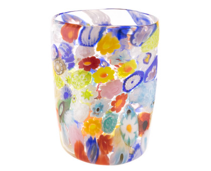 Glass multicolored Murano, 350 ml